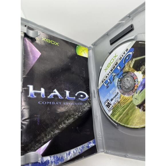 Halo: Combat Evolved (Microsoft Xbox, 2001) Complete w/ Manual CIB Tested - Picture 7 of 10